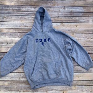 Grey fleece Duke Hoodie